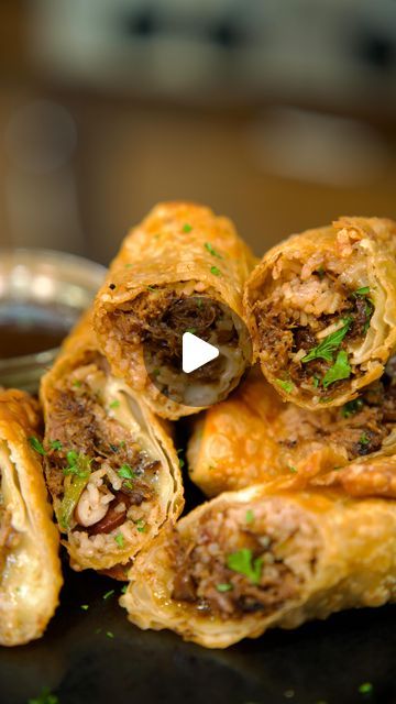 Eggroll Recipe, Oxtail Recipe, Oxtail Recipes, Tender Meat, Egg Roll Recipes, Rice And Peas, Taking A Nap, Roll Recipes, Jamaican Recipes