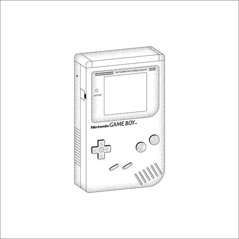 Gameboy Tattoo, Nintendo Tattoo, Magic Screen, Etch A Sketch, Sketch Videos, Pokemon Tattoo, Nintendo Gameboy, Gaming Tattoo, Graffiti Style Art