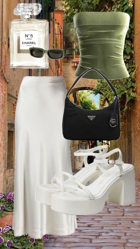 garden party outfit #garden #party #ootd #outfit #summer #outfitinspo #vintage #nature #green #white Outfit Garden Party, Garden Party Outfit, Trendy Fits, Nature Green, Vintage Nature, Ootd Outfit, Outfit Summer, Garden Party, Party Outfit