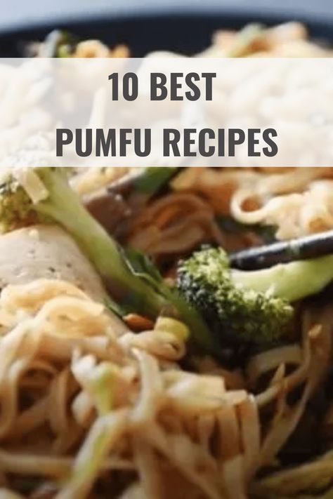 Pumfu Pumpkin Recipes, Pumfu Tofu Recipes, Pumfu Recipes, Tofu Ideas, Cantaloupe Recipes, Veggie Skillet, Vegetarian Protein Sources, Breakfast Prep, Veggie Meals