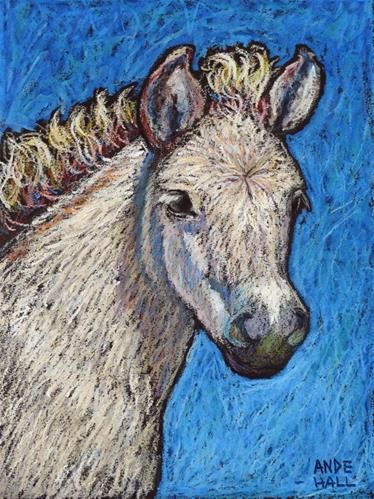 Ande Hall Gallery of Original Fine Art Pastel Horse Painting, Pastel Horse Drawing, Oil Pastel Horse Drawings, Soft Pastel Art Animals, Soft Pastel Animals, Animal Soft Pastel, Pastel Animals, Cardinal Painting, Baby Horse