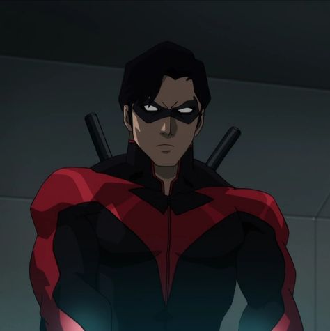 Nightwing Teen Titans, Titans Dc, Wings Icon, Dc Comics Heroes, Dc Icons, Drawing Wallpaper, Dc Comics Artwork, Cartoon Profile Pictures, Body Balance