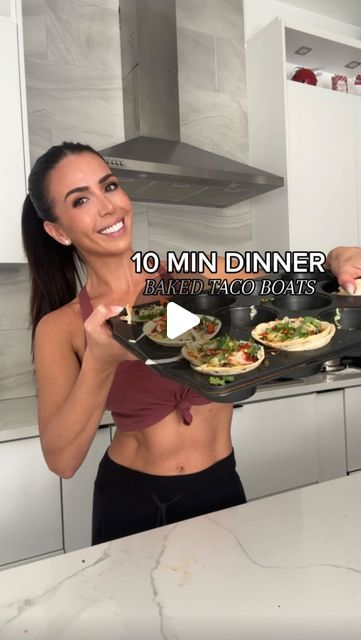 Easy Healthy Taco Recipes, Clean Quick Meals, Family Friendly Healthy Dinners, Cooking Videos Recipes For Dinner, Taco Alternative Dinners, Tik Tok Meals Healthy, 30 Min Dinner Recipes, Tortilla Wrap Recipes Healthy, Healthy Baked Tacos