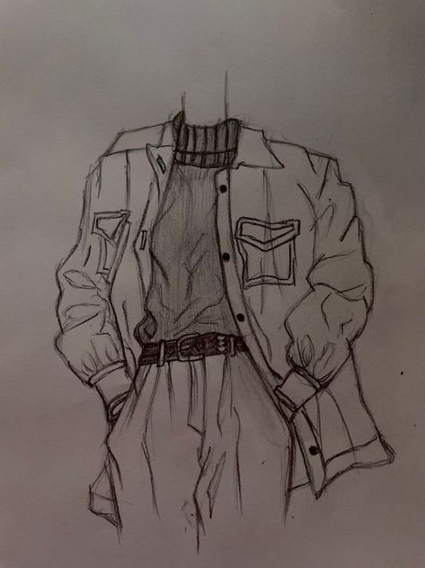 Drawing Clothes Outfits Sketch, People Sketches, Doddle Art, Man Sketch, Fashion Drawing Sketches, Sketches Ideas, Cute Sketches, Figure Sketching, Drawings Ideas