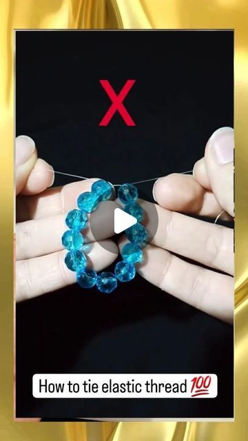 @beadedbeautytips on Instagram: "How to tie elastic thread bracelet 💯😍
DM us for best quality gemstone beads! (Shipping available worldwide)
Comment down for more!
~
Creator:-candy_shopp (youtube shorts)
~
~
🦋follow for more such content 🦋
✨️kindly dm for any query ✨️
~
~
#handmadejewelry #daintyjewelry #beadedbracelets #minimalstyle #neutralstyle #summerstyle #asmr #beadembroidery #beadjewellery #jewellerymaking" How To Tie Elastic Bracelet Knots Video, How To Tie A Bracelet Elastic, How To Tie Off Elastic Bracelet, How To String Beads, How To Tie A Stretch Bracelet Knots, How To Tie Elastic Bracelet Knots, How To Tie Bracelet Knots, How To Close A Bracelet, Tie Elastic Bracelet