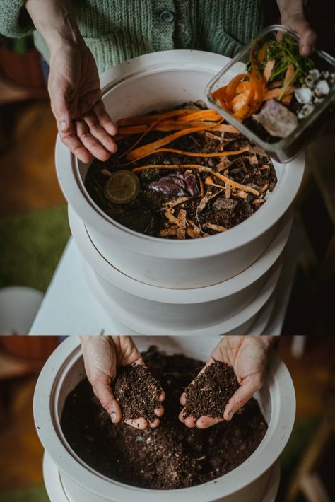 The First Indoor Worm-Free Composter Made Of Ceramic. Minimalist design inspired by Nature. With The Help Of Microorganisms Convert Your Organic Waste Without Odors Into Soil In Your Apartement. Minimalist/Natural/Worm-Free/Electricity-Free/Worry-Free Composting Aesthetic, Compost Aesthetic, Fundraiser Aesthetic, Food Compost, Apartment Composting, Ceramic Minimalist, Farm Photoshoot, Medicine Garden, Branding Campaign