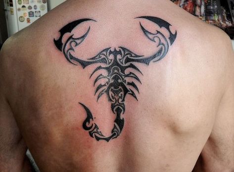 New Tattoo Styles, Tattoo Son, Scorpio Tattoo, Tattoo Henna, Scorpion Tattoo, Back Tattoos For Guys, Irezumi Tattoos, Geniale Tattoos, Back Tattoos