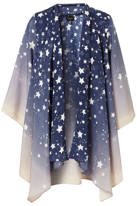 Star Haori, Star Kimono, Star Core, Kimono Design, Everyday Clothing, Funky Outfits, Funky Fashion, Topshop Outfit, Alternative Outfits