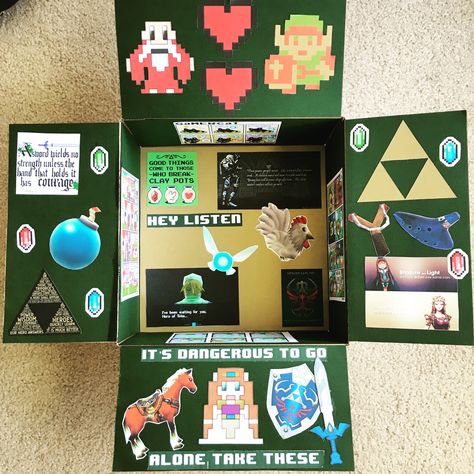 Gifts For Zelda Fans, Diy Legend Of Zelda Crafts, Zelda Diy Gift, Legend Of Zelda Gift Ideas, Legend Of Zelda Diy, Zelda Gift Ideas, Legend Of Zelda Gifts, Diy Zelda Crafts, Zelda Diy