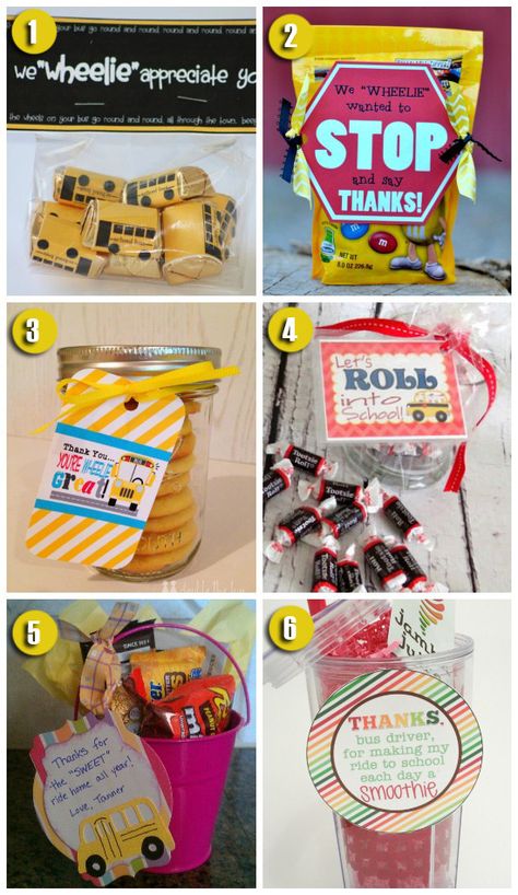 School Bus Appreciation Ideas, Bus Appreciation, Bus Driver Appreciation Gifts, School Bus Driver Gift Ideas, School Bus Driver Appreciation, Creative Teachers Gifts, Teacher Appreciation Gift Ideas, School Bus Safety, Appreciation Gift Ideas