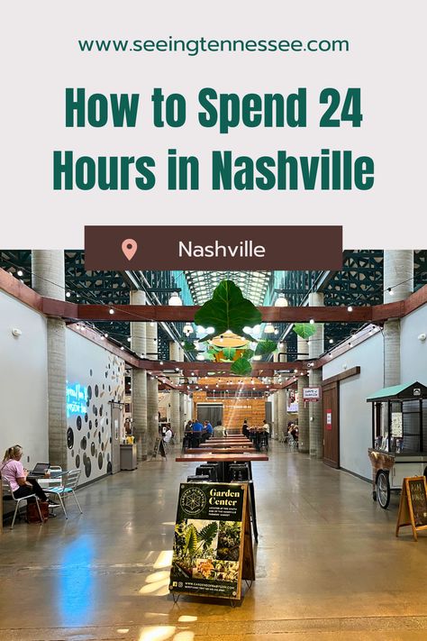 One day is not a long time to spend in Nashville, but you can still see some of the city! Here's my guide to the best things to do in Nashville, Tennessee when you only have 24 hours. Nashville One Day, Nashville In A Day, 1 Day In Nashville, One Day In Nashville Tennessee, Visit Nashville Tennessee, Day In Nashville, 1 Day Trip, Things To Do In Nashville, Living In Nashville