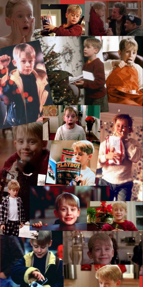 Home Alone Background, Christmas Backrounds, Famous Christmas Movies, Kevin Home Alone, Christmas Lockscreen, Home Alone Movie, Home Alone Christmas, Movie Collage, Christmas Wallpaper Backgrounds