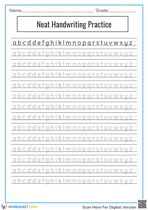 Download Worksheet | Worksheetzone Handwriting Templates, Neat Handwriting Practice, Handwriting Practice Sentences, Neat Hairstyles, English Alphabet Writing, Handwriting Help, Free Printable Handwriting Worksheets, Cursive Practice Sheets, Printable Handwriting Worksheets