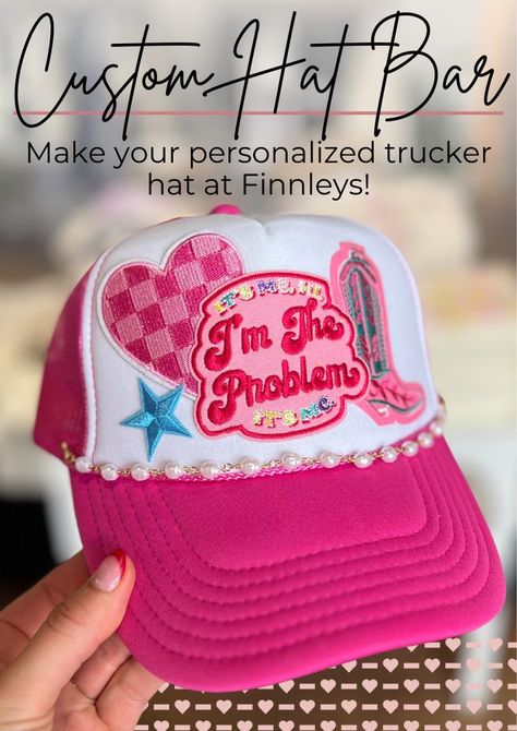 Trendy trucker hats