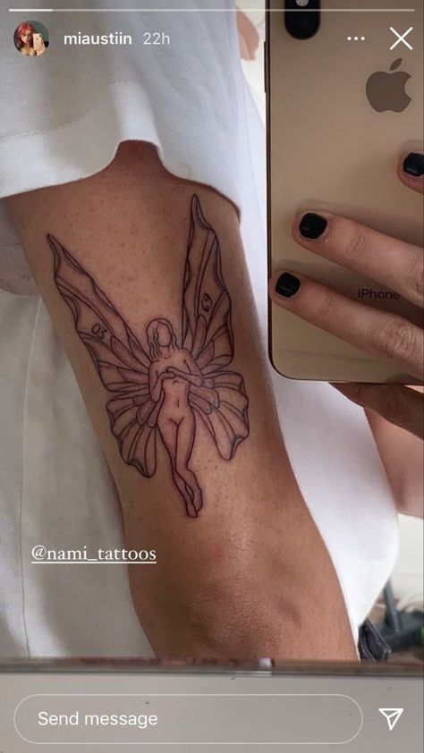 Fairy Tattoo Ideas For Women, Tattoo Artist Tattoo, Tattoo Design Tattoo, Artist Tattoo, Tattoo Hand, Up Tattoo, Inspiration Tattoo, Tattoo Cover Up, Dope Tattoos For Women