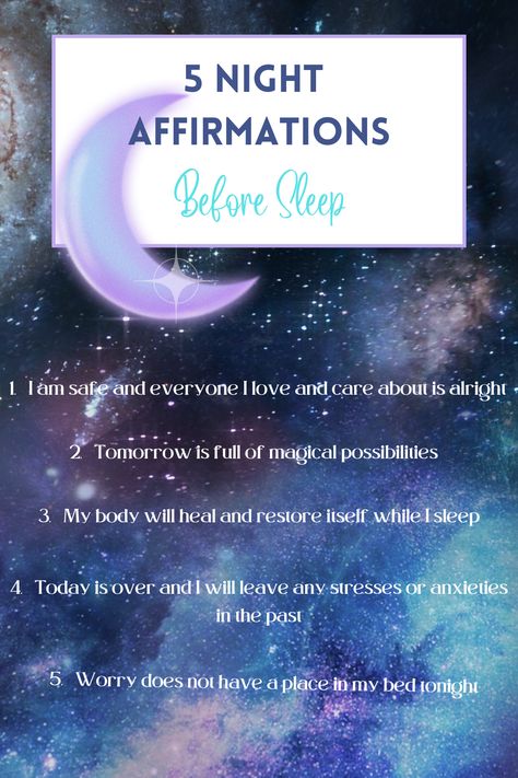 Night Affirmations Before Sleep Quotes, Bedtime Affirmations Manifestation, Nighttime Affirmations For Sleep, Night Time Affirmations Sleep, Before Sleep Quotes, Sleep Affirmations Night, Restful Healing, Tapping Affirmations, Night Mantra