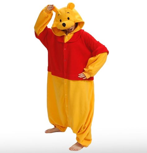 Anime Pyjamas, Pyjamas Onesie, Winnie The Pooh Costume, Pajama Costume, Cute Onesies, Animal Pajamas, Pajama Outfit, Halloween Costumes Friends, Onesie Pajamas