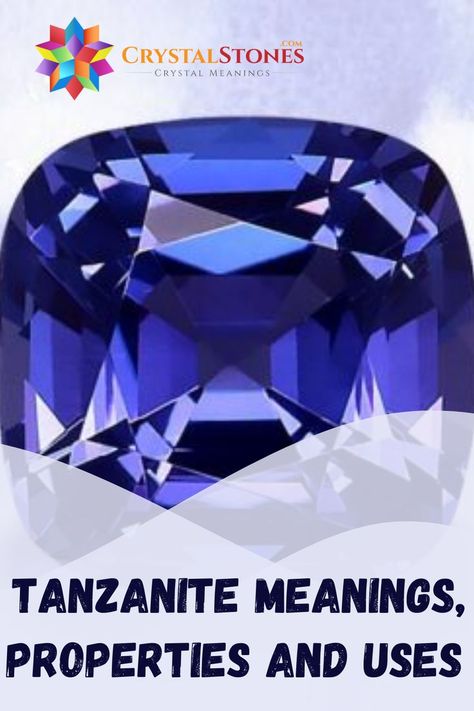 Rarer than diamonds, but almost only as famous, the tanzanite crystal has skyrocketed in popularity just like a newbie starlet in the short 5 decades since its discovery. However, unlike diamond, which is plentiful in Russia and Africa, the tanzanite mines are expected to run dry in 2022. This gives the gem all the more intrigue and desire. #Tanzanite #diamonds #skyrocketed #plentiful #stonedesign #crystalstone #crystalmeaning #crystal Tanzanite Meaning, Crystals Meaning, Tanzanite Crystal, Violet Color, Crystal Meanings, Stone Design, Pink Tourmaline, Tanzania, Stones And Crystals