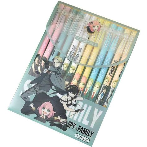 Ink Magic, Anime Spy Family, Craft Paper Design, Sailor Moon Toys, Erasable Gel Pens, Cute School Stationary, Cool School Supplies, Anime Things, Spy Family