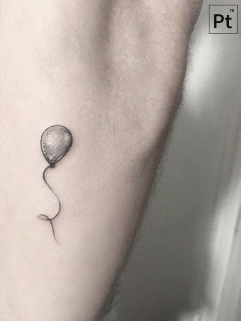 Tattoo Artist: Pablo Torre. Tags: categories, Illustrative, Games, Balloons. Body parts: Forearm. Prospective Art, The Elbow Tattoo, Tattoo Collar Bone, Umbrella Tattoo, Balloon Tattoo, Balloons Ideas, Super Tattoo, Elbow Tattoo, Elbow Tattoos