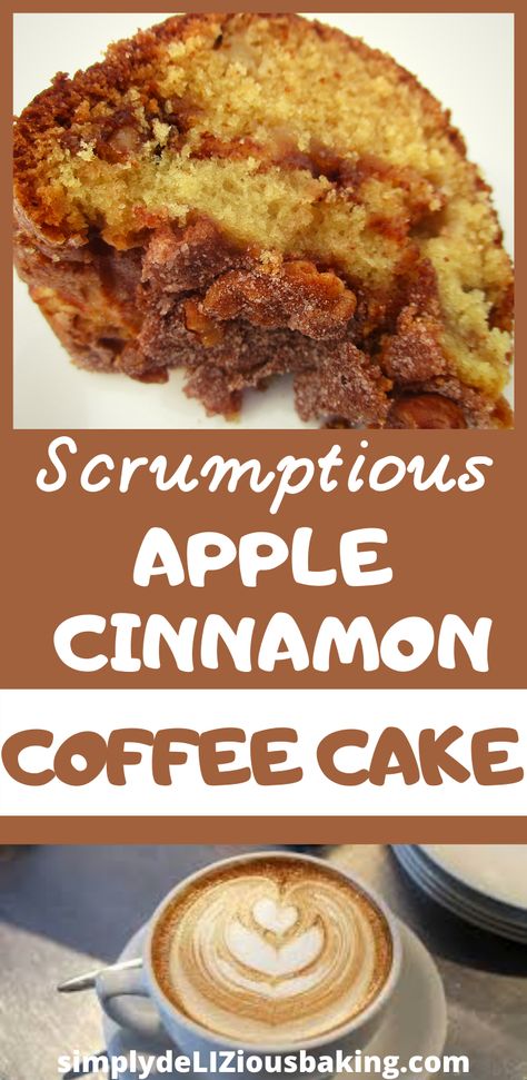 Enchiladas Breakfast, Cinnamon Apple Breakfast, Butter Coffee Cake, Breakfast Tortillas, Apple Cinnamon Coffee Cake, Breakfast Hotel, Cake Apple, Coffee Cake Recipes Easy, Breakfast Enchiladas