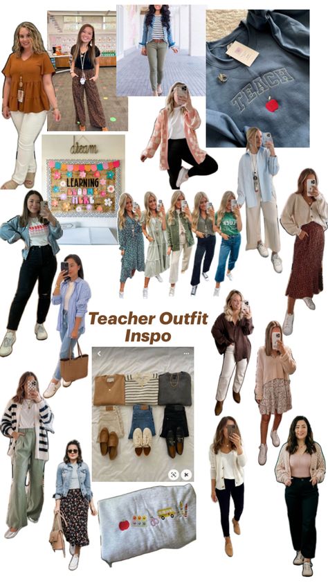 Paraprofessional Outfits Fall, Sped Paraprofessional Outfits, Teacher Outfits Slacks, Active Teacher Outfits, School Aide Outfits, High School Teacher Aesthetic Outfit, How To Dress Like A Teacher, Teachers Aide Outfits, Primary School Teacher Outfits