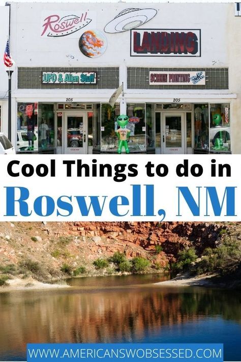 Click thru to find Roswell, NM Attractions: There are so many cool Roswell, New Mexico Attractions that you need to check out when you are in the city. Its more than just Area 51! You need to check out these things to see in Roswell, NM. What To Do In Roswell New Mexico, Things To See In New Mexico, Things To Do In Roswell New Mexico, Things To Do In New Mexico, Chama New Mexico, Carlsbad Nm, New Mexico Travel, New Mexico Vacation, New Mexico Road Trip