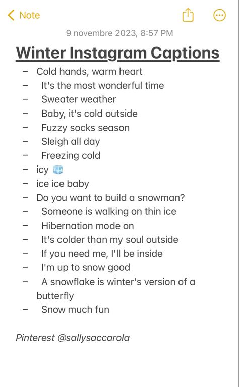 Cozy, winter instagram captions for your post!
You will became an instagram beauty with those captions Snowy Day Instagram Captions, Christmas Dump Captions, Winter Dump Captions, Winter Night Captions, Winter Bios For Instagram, Winter Post Ideas Instagram, Cute Winter Quotes Aesthetic, Snow Ig Captions, December Captions For Instagram