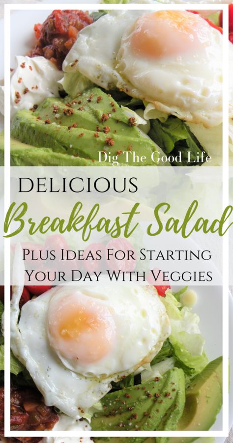 Breakfast Salad Ideas, Vegetables For Breakfast, Veggie Ideas, Easy Delicious Dinners, Breakfast Vegetables, Food Simple, Veggie Breakfast, Dairy Free Breakfasts, Healthy Meals For One