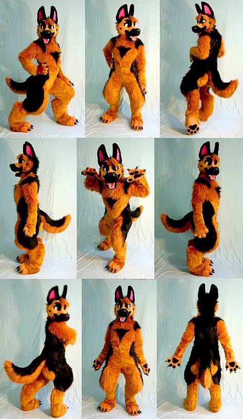 Wolf Fursuit, King Shepherd, Dog Design Art, Fursuit Tutorial, German Shepherd Art, Fursuit Head, Dog Suit, Dot Net, Canine Art