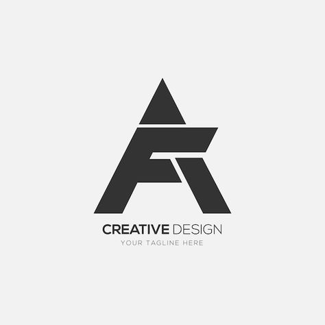 Letter A Logo Design Ideas, Fa Logo, Gym Marketing, Af Logo, Business Web Design, Illustrator Vector, Instagram Creative Ideas, Clinic Design, Tech Startups