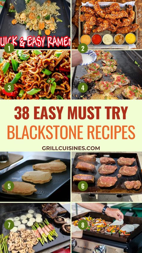 38 best Blackstone Recipes you must try this summer. I have shared griddle recipes for dinner, lunch, breakfast, and dessert ideas. Enjoy some delicious grilled food this summer on your Blackstone griddle! Ideas For Blackstone Grill, Dinner Ideas Blackstone Grill, Flat Iron Grill Ideas, Dinner Recipes For Blackstone Griddle, Blackstone Griddle Healthy Recipes Dinners, Dinner Ideas Griddle, Healthy Dinner Blackstone, Meal Ideas For Blackstone, Bbq Griddle Ideas