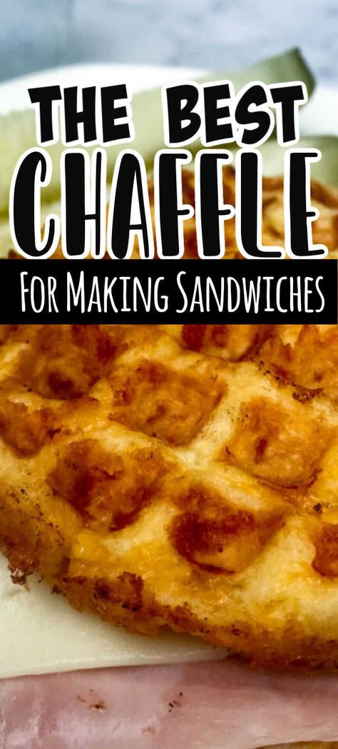 The BEST Easy Keto Chaffle Recipe Chaffle Recipe, Keto Chaffle, Waffle Maker Recipes, Fat Foods, Keto Cheesecake, Keto Cooking, Keto Recipes Dinner, Low Carb Bread, Low Carb Breakfast