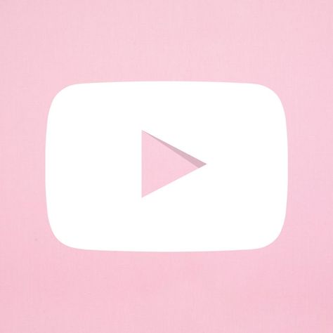 Youtube App Icon, Ios App Iphone, App Icon Design, App Icon, Ios App, Icon Design, Pink, Design