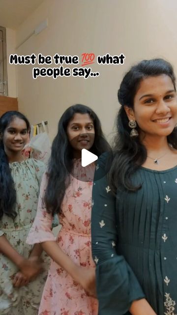 RMN👭👭 on Instagram: "Relatable❓The apt reel which suits us💝 #sisters #trending #instagram #reelsinstagram #trio #pongal #2024" Trio Girls, January 15, Dancer, On Instagram, Quick Saves, Instagram