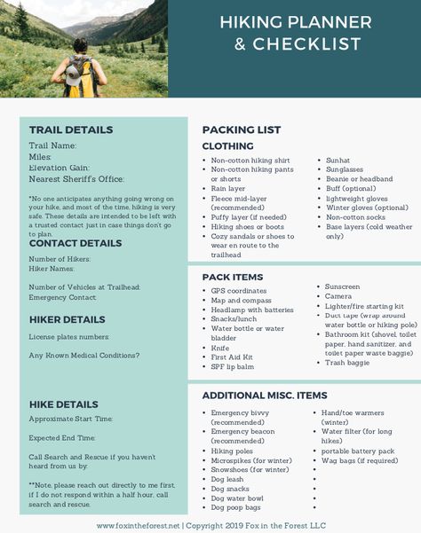 Fall Hiking Packing List, Hiking Gear Women, Day Hike Packing List, Hikes Near Denver, Hiking Gear List, Hiking Checklist, Sedona Hikes, Best Hiking Gear, Beginner Hiking