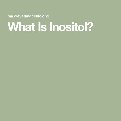 What Is Inositol? Choline And Inositol Benefits, Inositol Benefits, Lower Triglycerides, Myo Inositol, American Diet, Hdl Cholesterol, Polycystic Ovaries, Cholesterol Levels, Natural Living