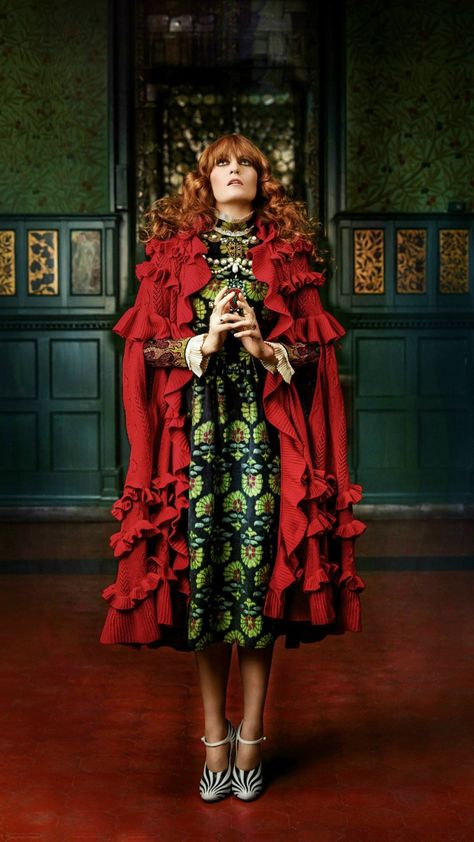 Florence Welsh, Florence Welch Style, Florence Welch, Florence The Machines, Photo Scrapbook, Famous Faces, Female Artists, What I Wore, Redheads