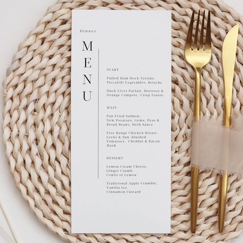 Find simple and elegant wedding menus that will impress your guests without breaking the bank. #weddingmenus #minimalistwedding#Thank_You_Place_Cards_Wedding_Table_Settings #Thank_You_Place_Setting_Wedding #Wedding_Reception_Thank_You_Card_Table_Settings #Wedding_Thank_You_At_Table Wedding Thank You At Table, Thank You Place Cards Wedding Table Settings, Thank You Card Place Setting Wedding, Thank You Place Setting Wedding, Simple Modern Table Setting, Thank You Table Cards, Place Setting Thank You Card, Wedding Thank You Notes On Table, Wedding Thank You Place Setting