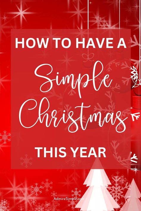 Simple Christmas Traditions, Simply Christmas Decor, Low Key Christmas, Christmas Minimalist Decor, Minimalism Christmas, Minimalist Christmas Gifts, Simple Christmas Gifts, Minimal Christmas Decor, Simple Christmas Tree Decorations