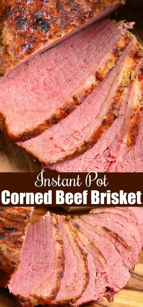 Cooking Corned Beef Brisket, Tender Corned Beef, Instant Pot Corned Beef, Cooking Corned Beef, Corn Beef, Beef Brisket Recipes, Corned Beef Brisket, Spicy Mustard, Smoked Beef Brisket