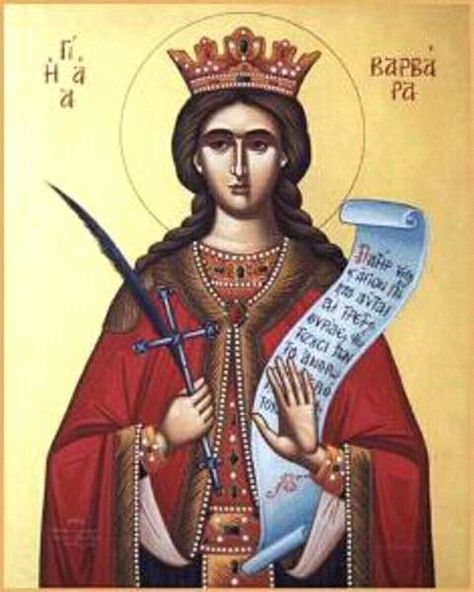 St Martin Of Tours, St Barbara, Holly Pictures, Saint Barbara, Orthodox Catholic, Greek Orthodox Church, Orthodox Christian Icons, Catholic Images, Christian Icons