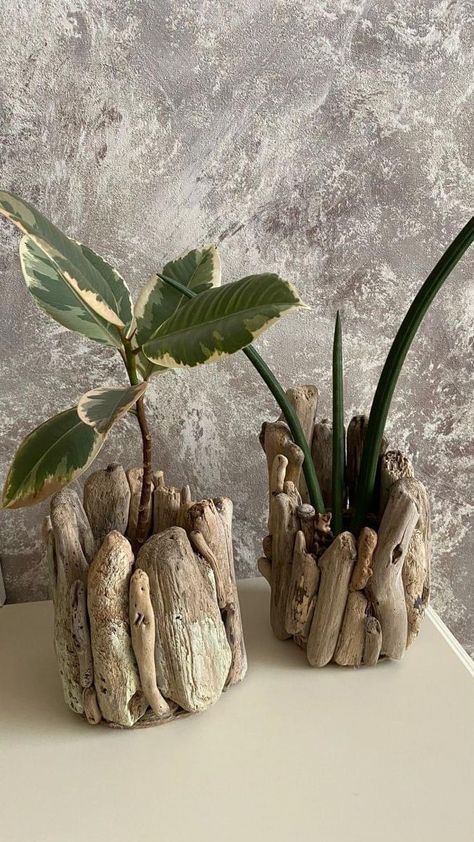 Driftwood Diy, Driftwood Art Diy, Driftwood Projects, Deco Nature, Driftwood Decor, Driftwood Crafts, Room Deco, Beach Crafts, Deco Floral