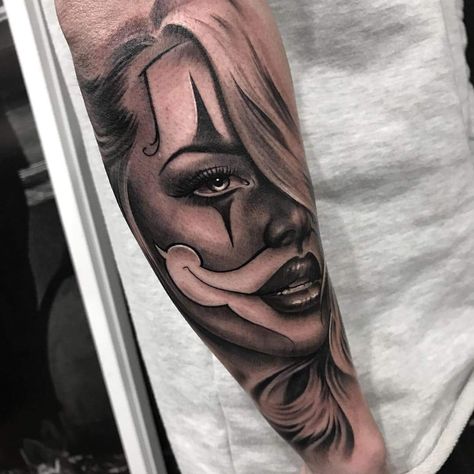 Chicano Tattoos Lettering, Headdress Tattoo, Leg Sleeve Tattoos, Leg Tattoo Ideas, Chicanas Tattoo, Tattoo Samples, Chicano Tattoos Sleeve, Pin Up Girl Tattoo, Skull Girl Tattoo