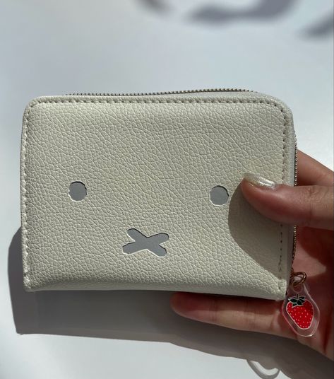 Miffy Airpod Case, Miffy Wallet, Cute Wallet Aesthetic, Miffy Stuff, Sanrio Wallet, Aesthetic Wallet, Wallet Aesthetic, Easy Korean Words, Calico Critters Families