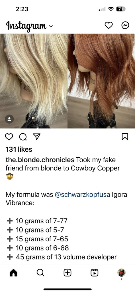 Schwarzkopf Copper Hair Color, Hair Color Formulas Schwarzkopf, Igora Color Formulas, Schwarzkopf Vibrance Formula, Schwarzkopf Hair Color Formulas, Igora Hair Color Formulas, Vibrance Schwarzkopf Formula, Igora Vibrance Toner Formula, Igora Vibrance Formula