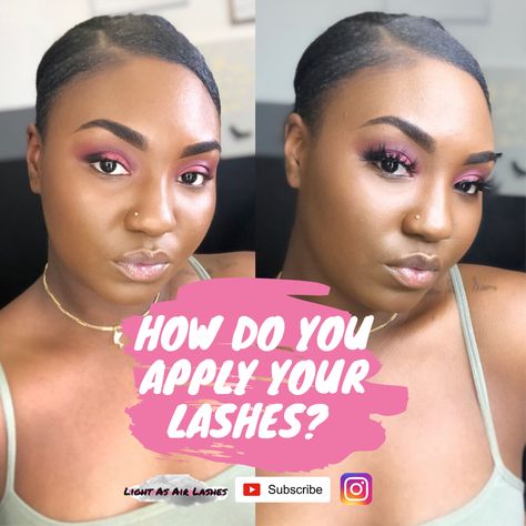 This is a step by step tutorial on how to apply your lash strips and make sure they stay on! Lash Strips, Lashes Tutorial, Brand Collaboration, Lash Glue, Strip Lashes, Liquid Eyeliner, Make Sure, Lashes, Step By Step