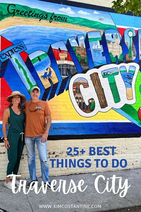 25+ Best Things To Do In Traverse City Michigan - Kim Costantine Sleeping Bear Sand Dunes, Michigan Camping, Cherry Festival, Michigan Road Trip, Michigan Summer, Michigan Vacations, Traverse City Michigan, Harbor Springs, Traverse City Mi