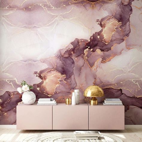 Home Decor Majestic Marble Mural Wall Stylish Ideas Marble Wall Design, Marble Architecture, Marble Wall Mural, Wall Style, Wallpaper Uk, Modern Art Decor, Salon Interior Design, Mural Wall, Marble Wallpaper