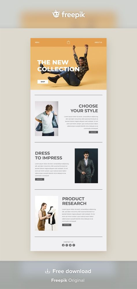 Newsletter Designs Layout, Modular Email Design, Ecommerce Newsletter Design, Ecommerce Email Marketing, Minimalistic Email Design, Email Template Ui, Email Template Design Newsletter, Professional Newsletter Design, Ecommerce Email Template